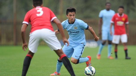 City u18s fall to narrow defeat in mini Manchester derby