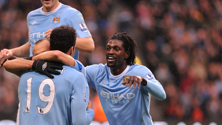Tevez and Adebayor