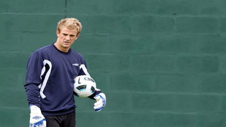 Joe Hart on Blackpool
