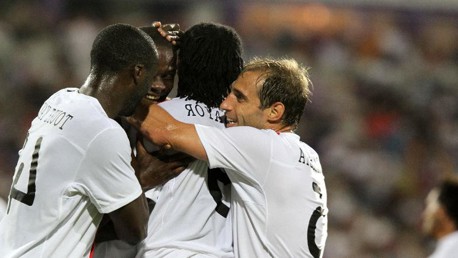 Balotelli and Mancini press conf