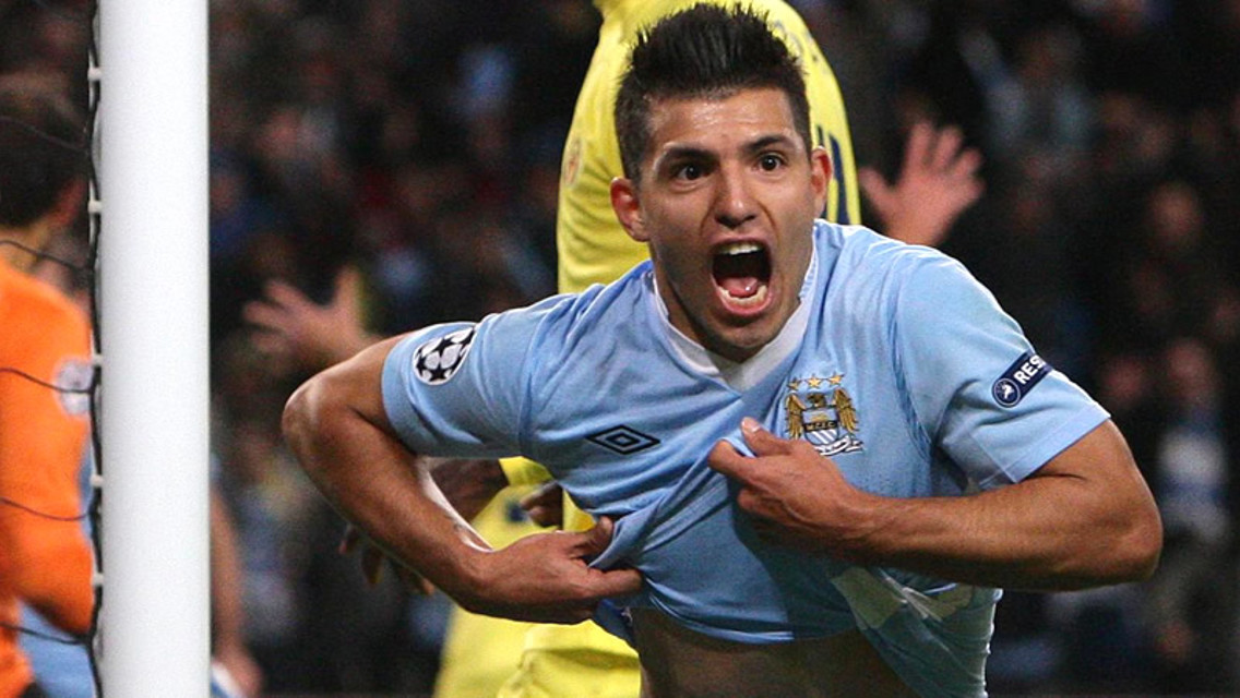 Aguero Celebrates