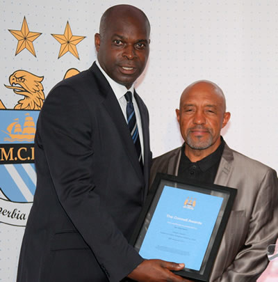 Ian Harrison with Alex Williams