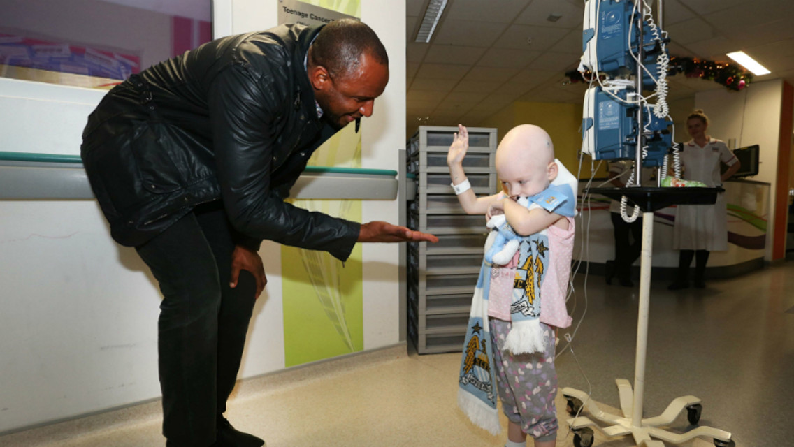 Picture special: Manuel, Viera and EDS surprise fans