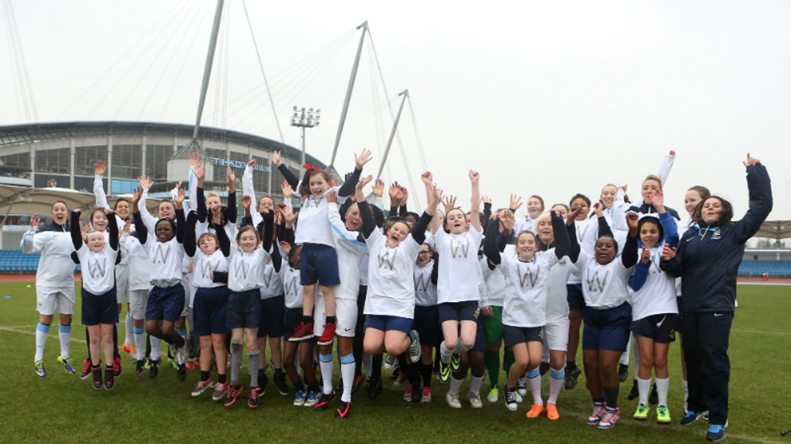 Half-term girls soccer schools with CITC