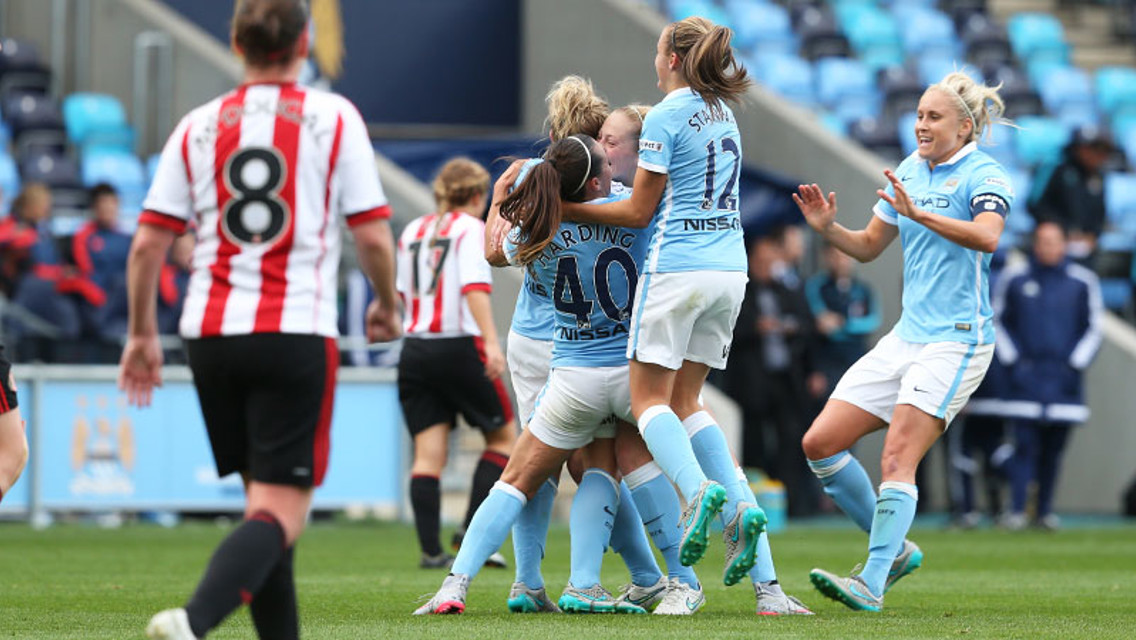 Blues stay in title hunt