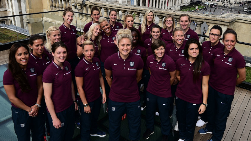 England team group photo