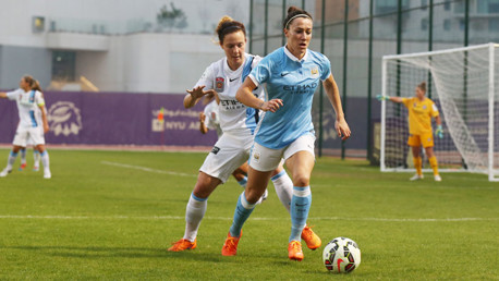 Lucy Bronze in possession
