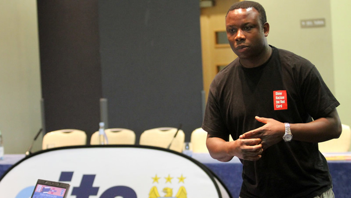 red card to racism with rosenior