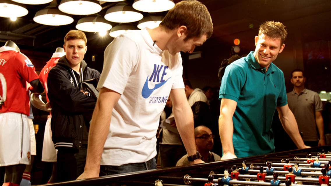 Adam J and Milner at Nike