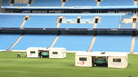 Behind the scenes - the pitch