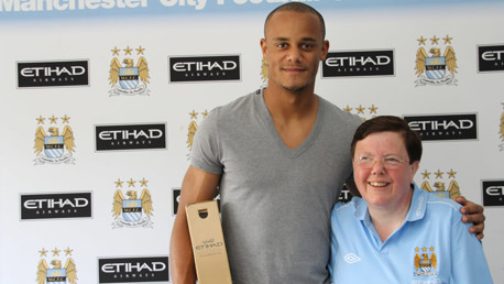 Player of the month vinny