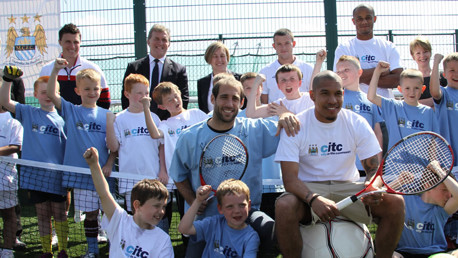 City at Wimbledon: Courting Blue aces!