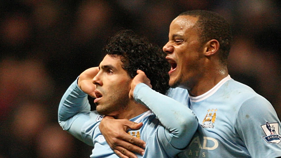 Tevez and Kompany