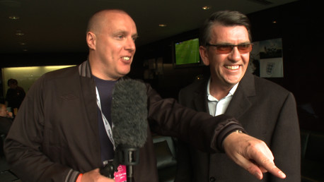 FA Cup Final: Scully chats with Mike Joyce