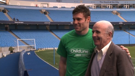 James Milner NSPCC Childline