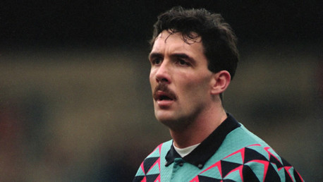 Now we're in the early 1990s and goalkeeper Tony Coton makes a lone stand on the moustache front.