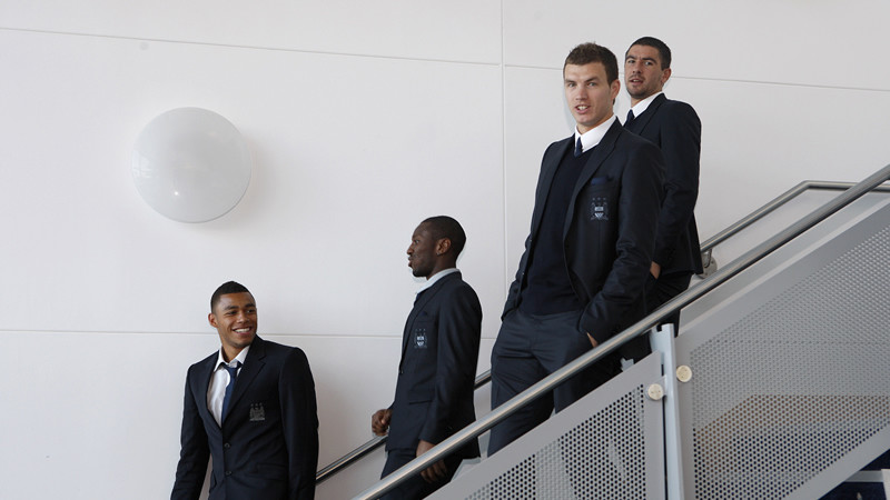 the boys arrive on time