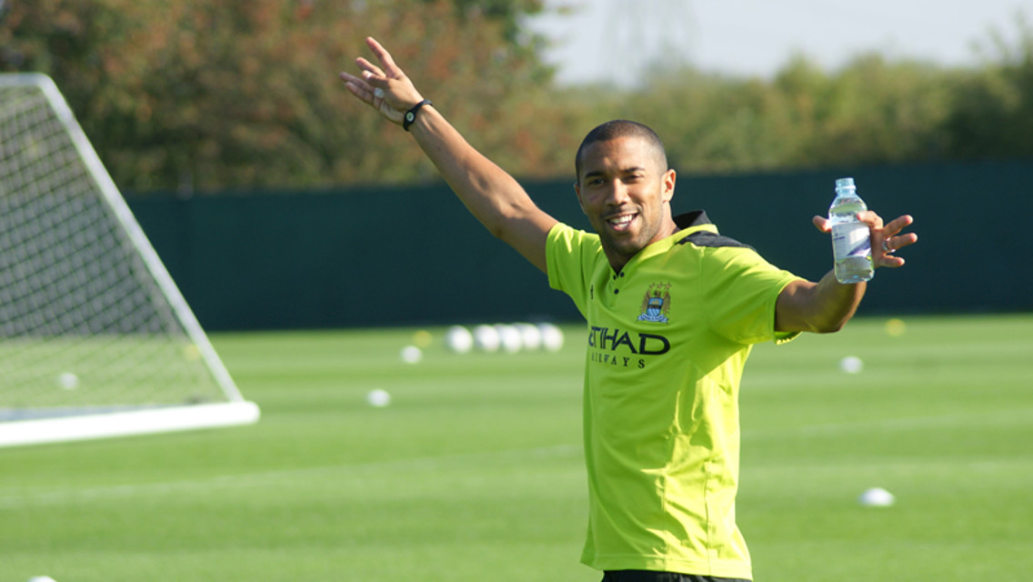 Geal Happy to go training 