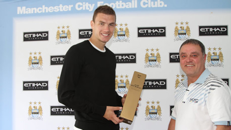 Etihad player of the month: Edin Dzeko