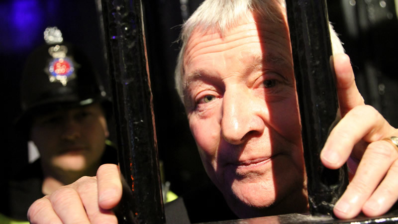 Mike gets locked up for charity