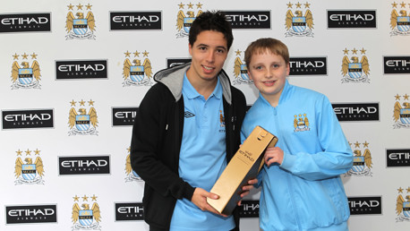 Player of the Month Samir