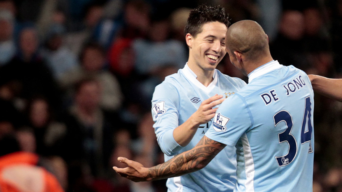 Hey Samir, nice goal. Not in the same class as one of mine, obviously ...