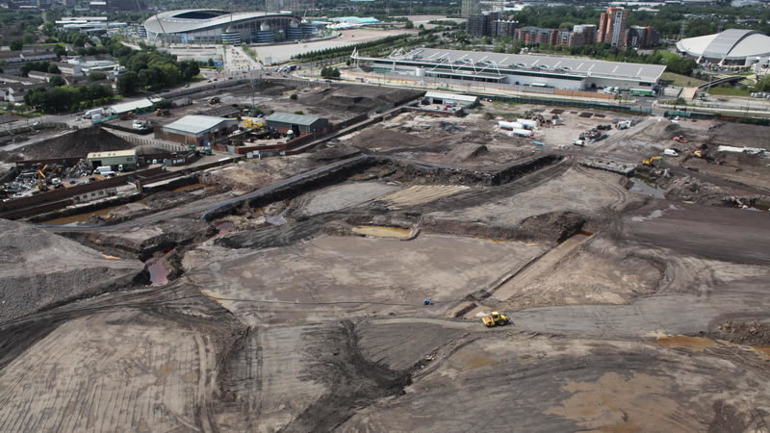 Etihad Campus: aerial photos