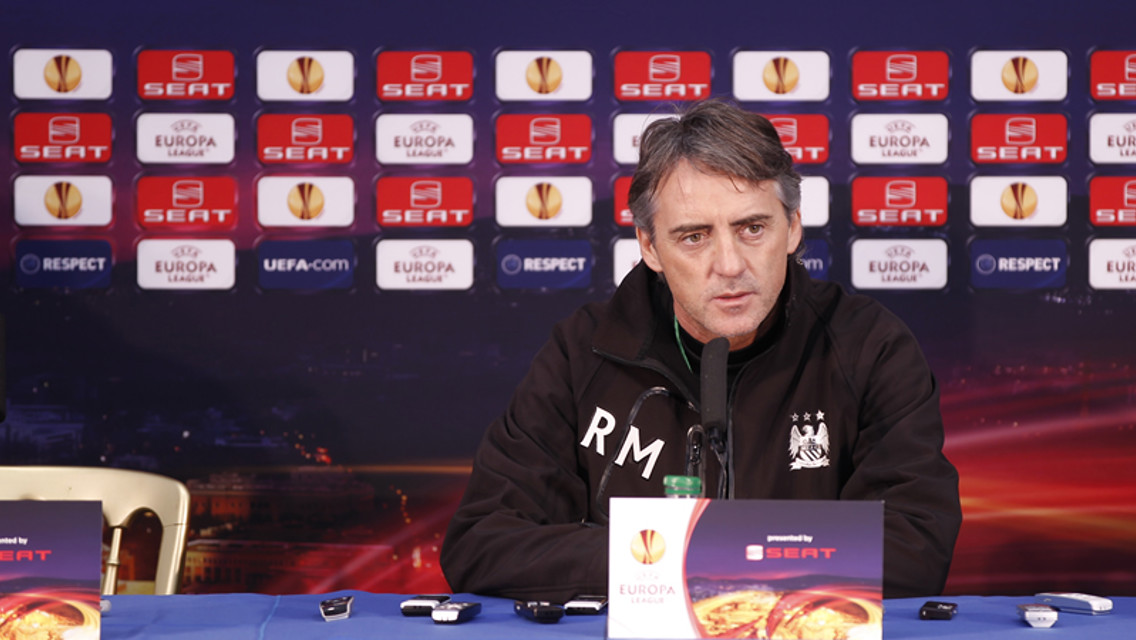 Mancini Lisbon Presser