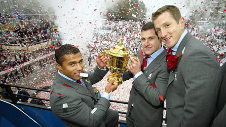 will greenwood with the world cup trophy