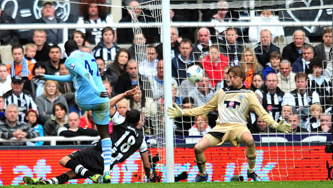 Yaya Toure v Newcastle