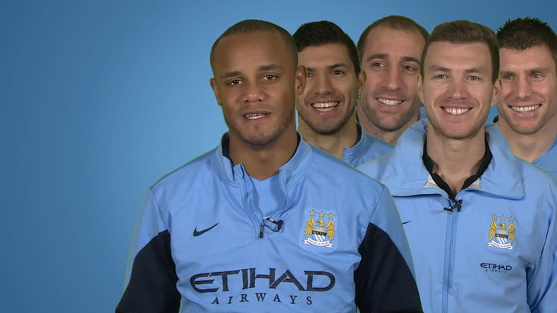Happy New Year from Manchester City