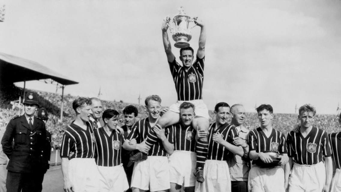 FA Cup trophy 1956