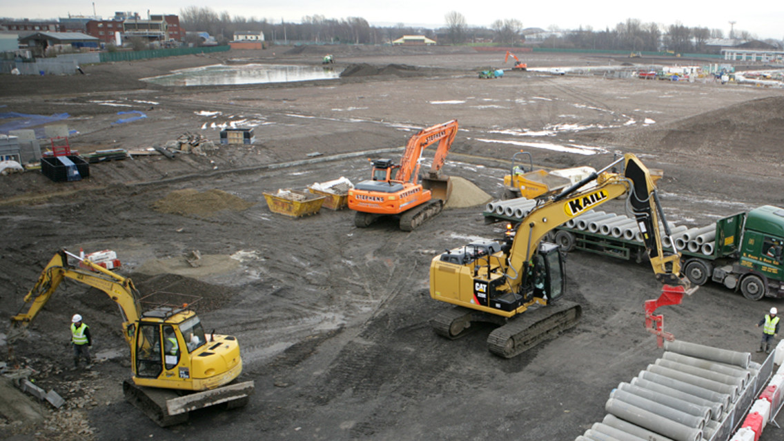 Our money's on the orange machine as battle commences