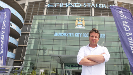 Jamie Oliver: Fabulous Fan Fayre at the Etihad