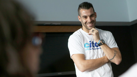 CITC: Alvaro Negredo gives a Spanish lesson