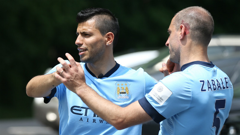 Aguero v Villa taxi challenge
