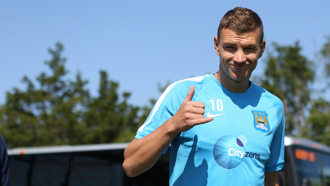 Dzeko's pre-season starts here