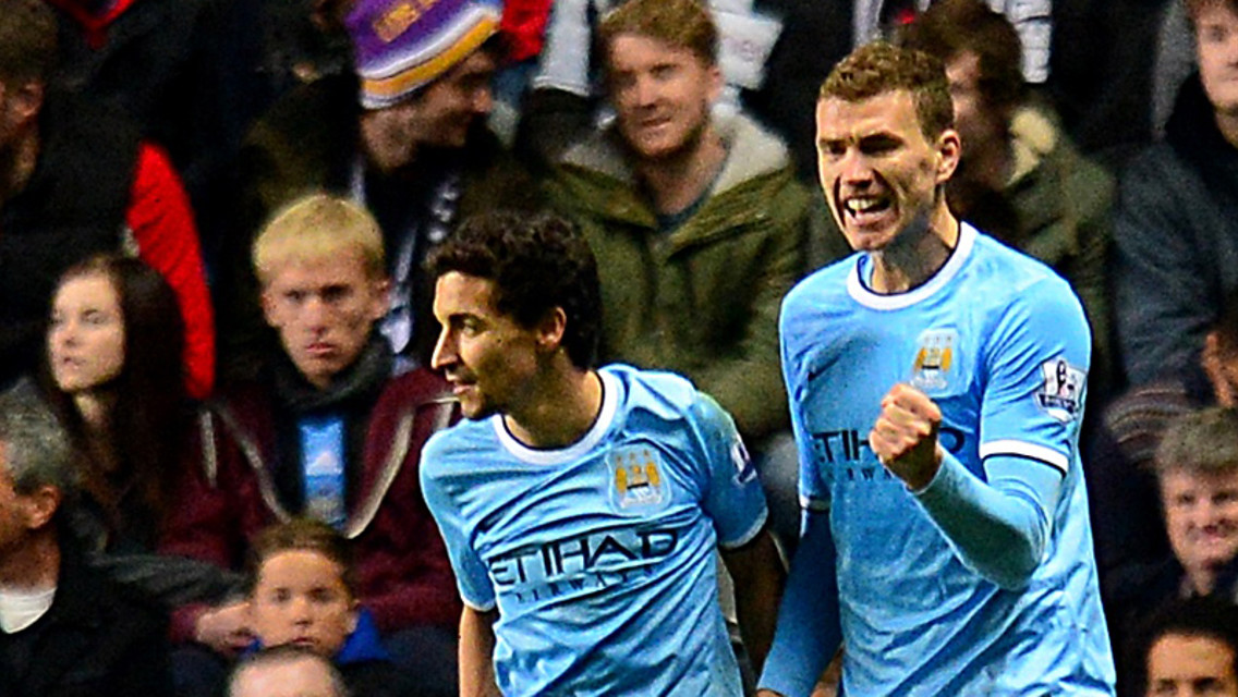 Dzeko secures a 2-0 win over Newcastle