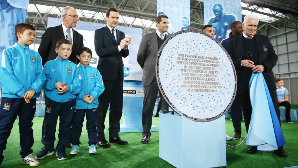 Inauguração oficial do City Football Academy 