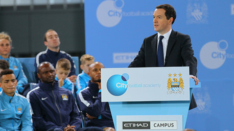 City Football Academy: Launch day speeches