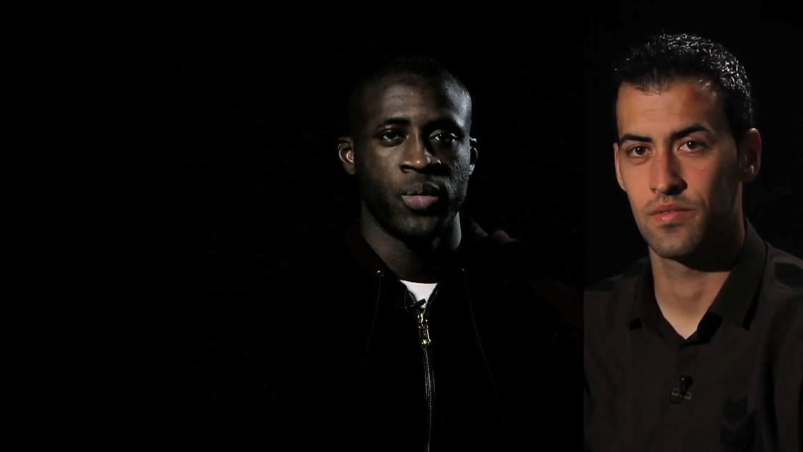 Toure v Busquets: Head to head interview