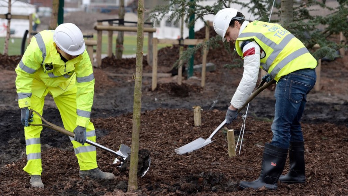 Navas goes green for National Apprentice Week