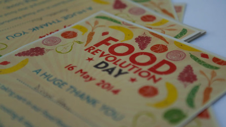 City in the Community joined Jamie's Food Revolution Day 