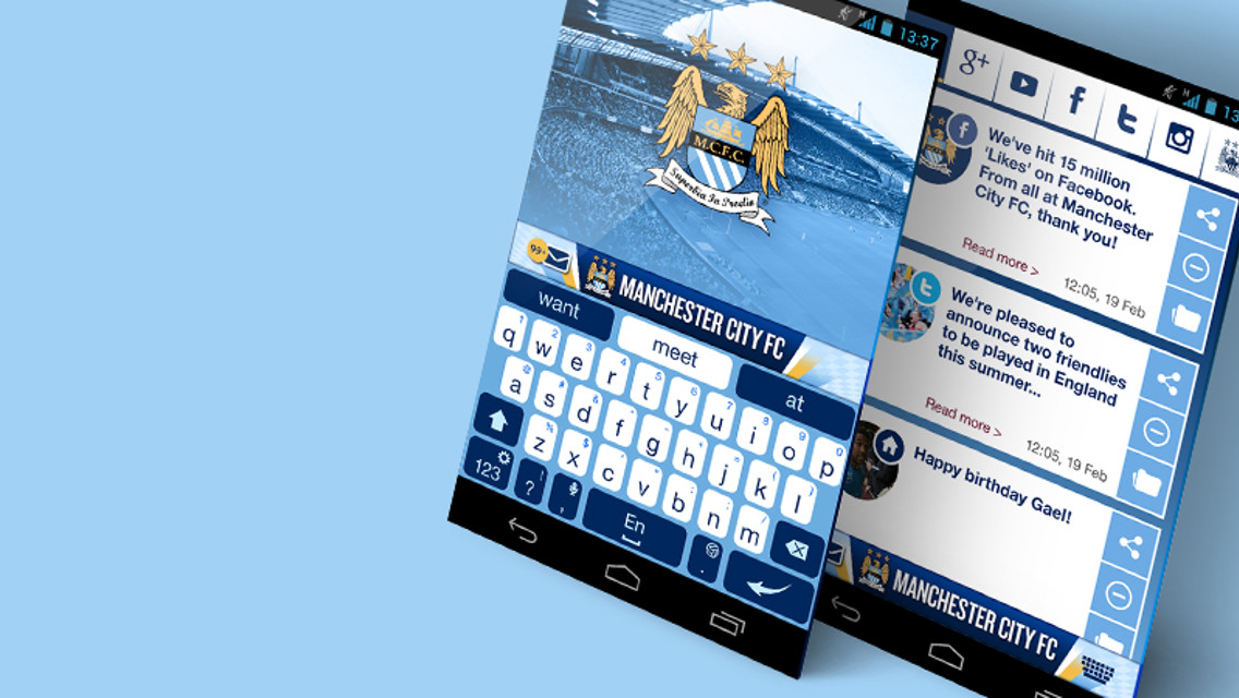 MCFC launch official keyboard app