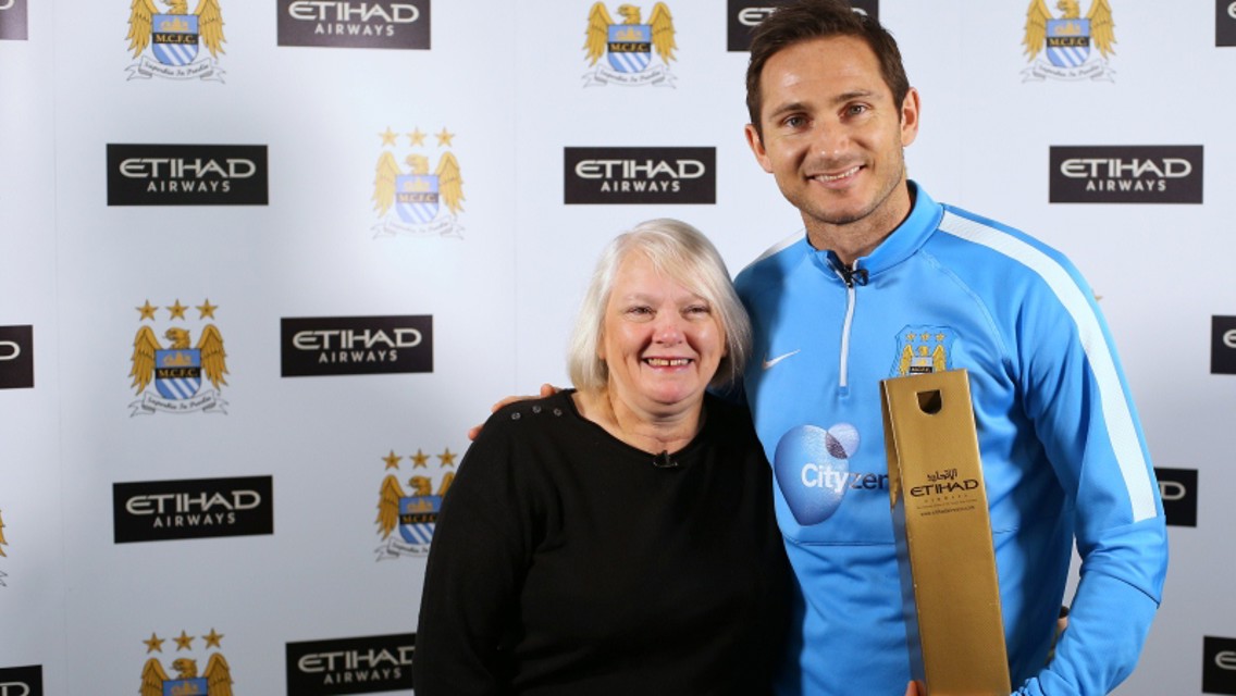 Frank Lampard: Etihad Player of the Month