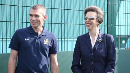 HRH Princess Anne visits CITC