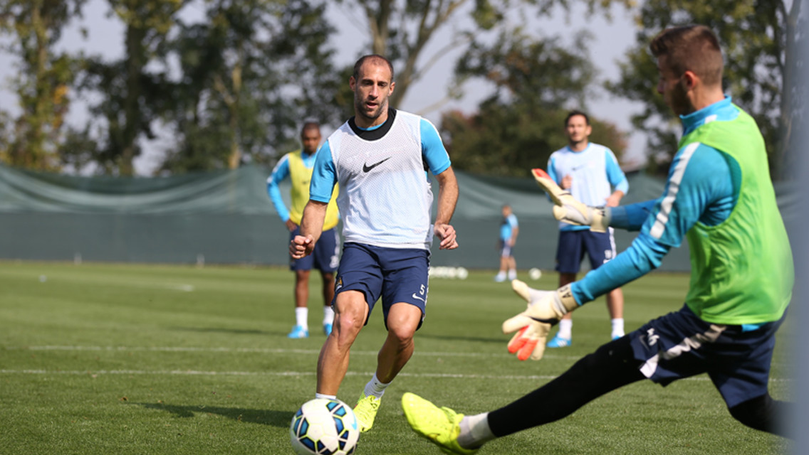 Fotogaleria: Preparação para o jogo contra o Arsenal