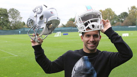 Sergio in mood for NFL Wembley showpiece