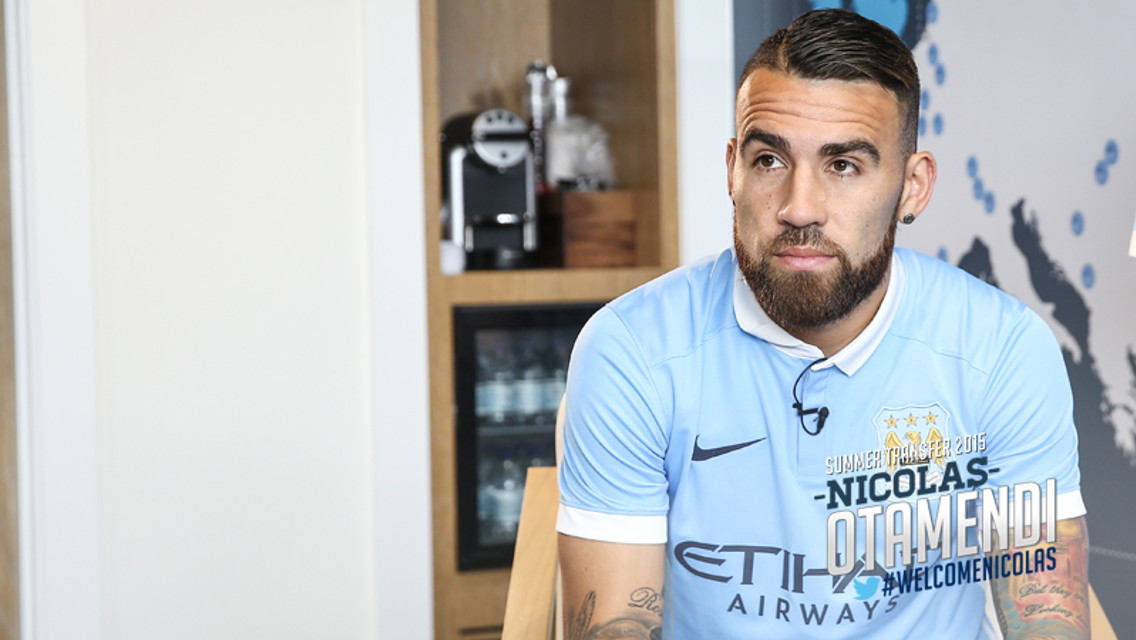 Nicolas Otamendi: First interview