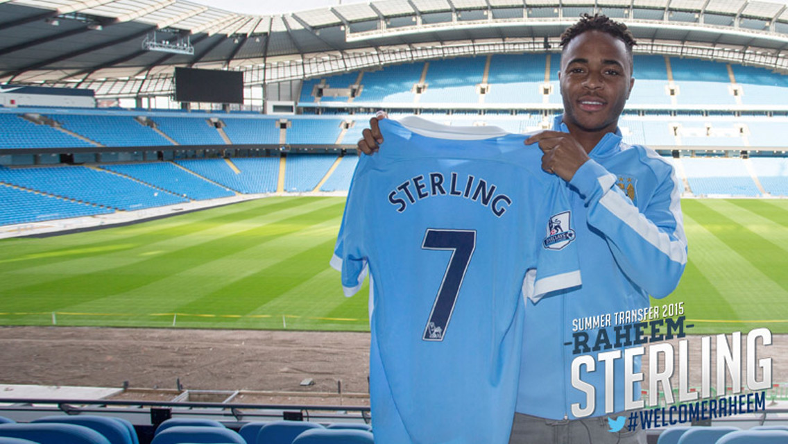 Sterling excited by new challenge